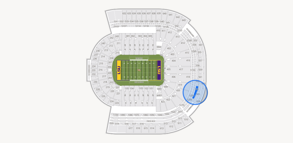 Tiger Stadium Seating Chart