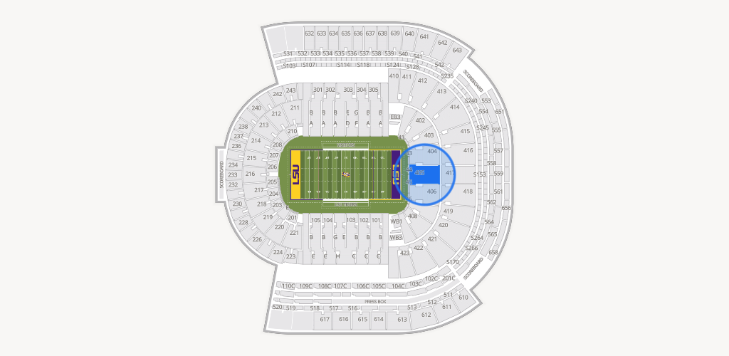 Tiger Stadium Seating Chart