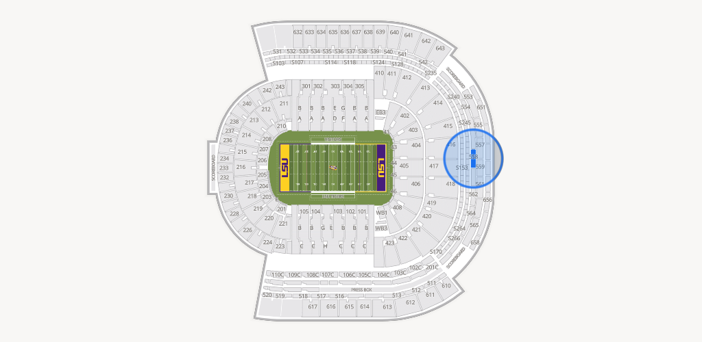 Tiger Stadium Seating Chart