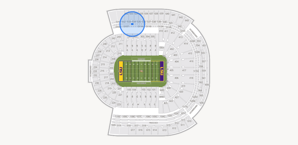 Tiger Stadium Seating Chart