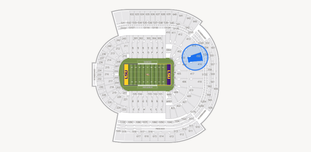 Tiger Stadium Seating Chart