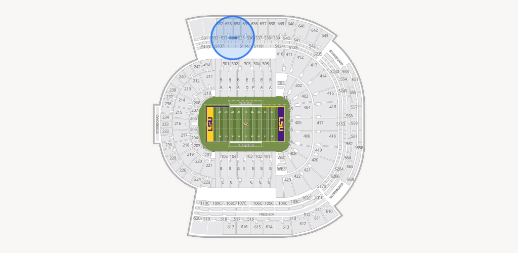 Tiger Stadium Seating Chart