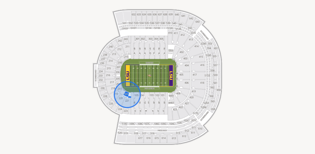 Tiger Stadium Seating Chart