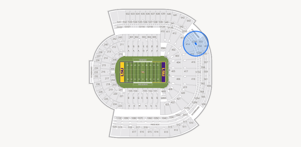 Tiger Stadium Seating Chart