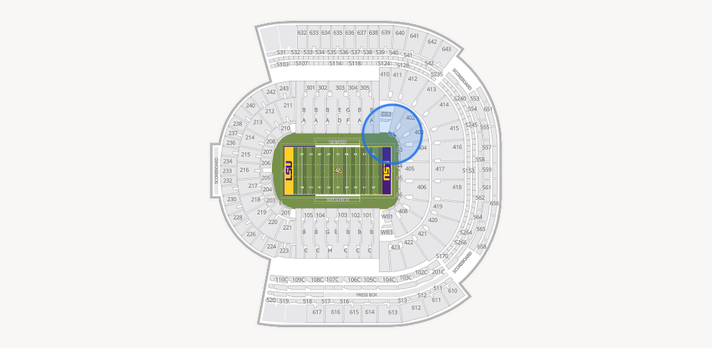 Tiger Stadium Seating Chart