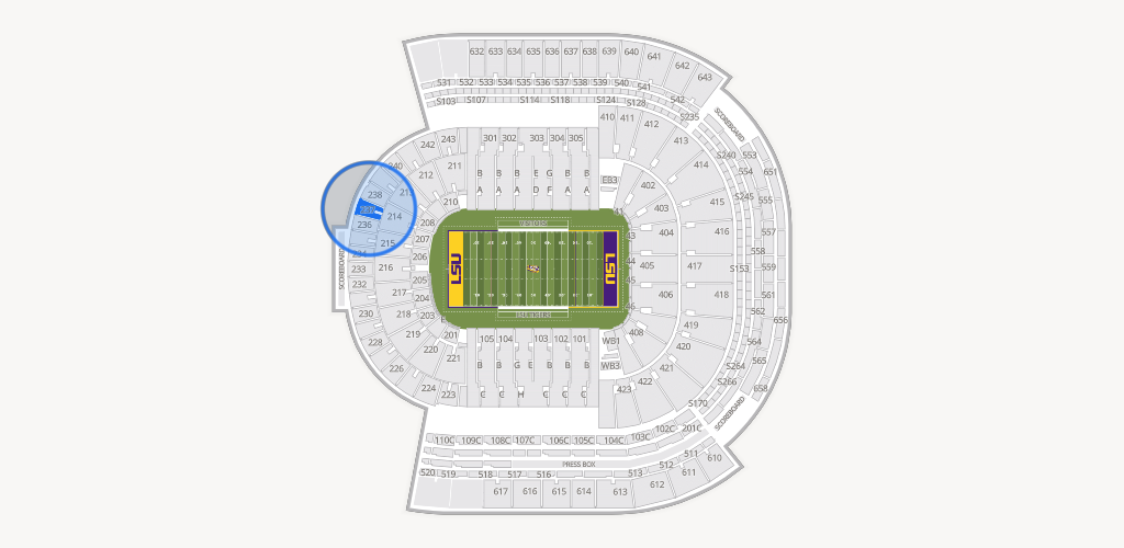 Tiger Stadium Seating Chart