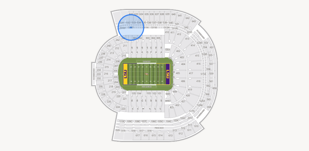 Tiger Stadium Seating Chart
