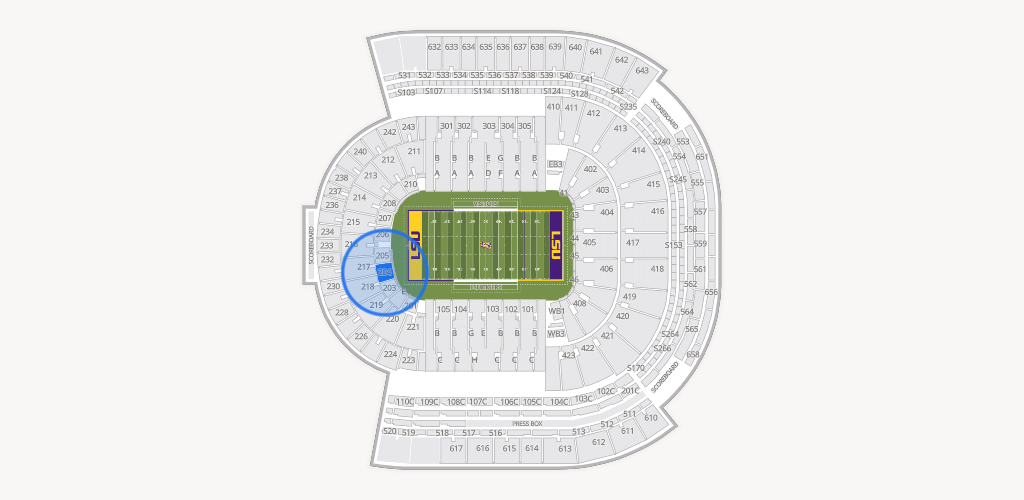 Tiger Stadium Seating Chart