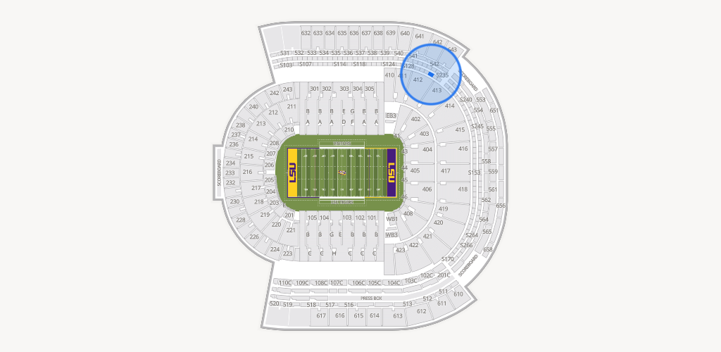 Tiger Stadium Seating Chart