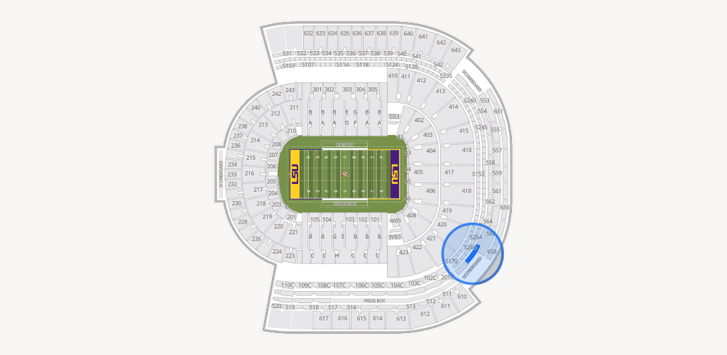 Tiger Stadium Seating Chart
