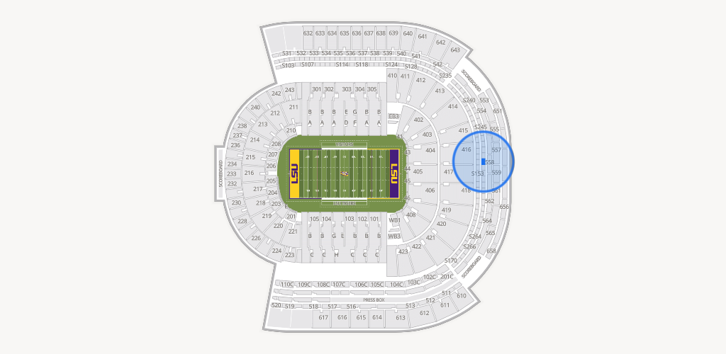 Tiger Stadium Seating Chart