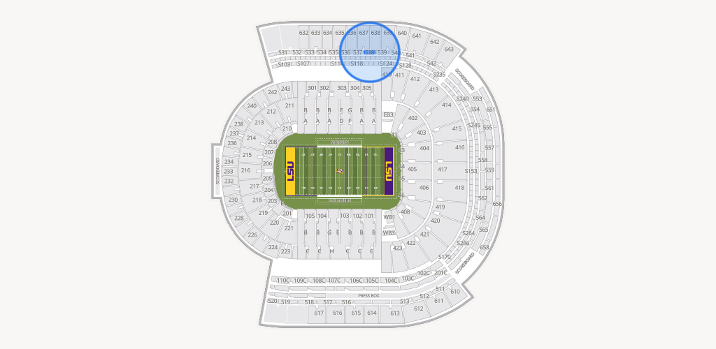 Tiger Stadium Seating Chart