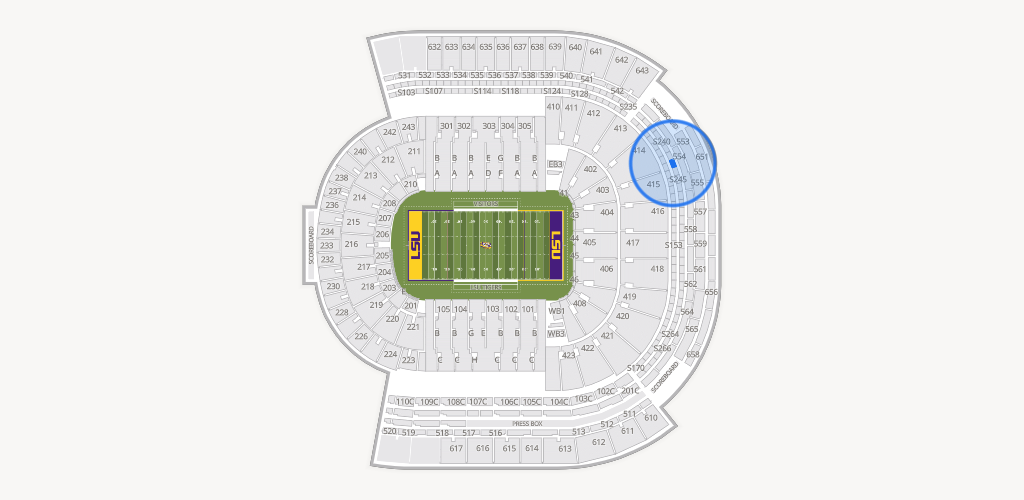 Tiger Stadium Seating Chart