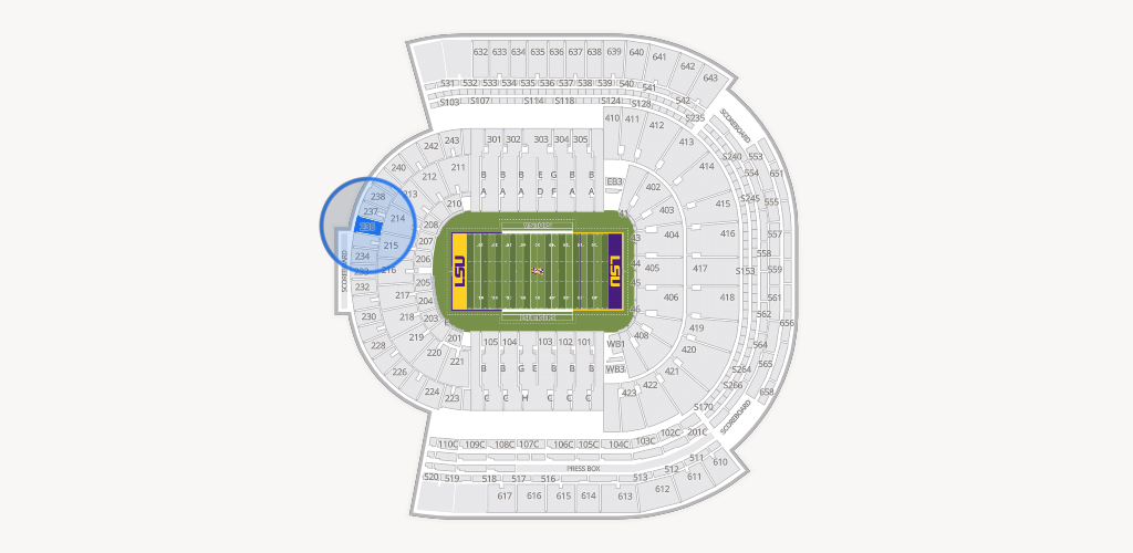 Tiger Stadium Seating Chart