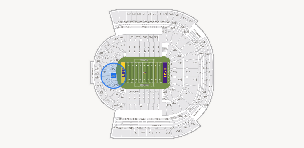 Tiger Stadium Seating Chart