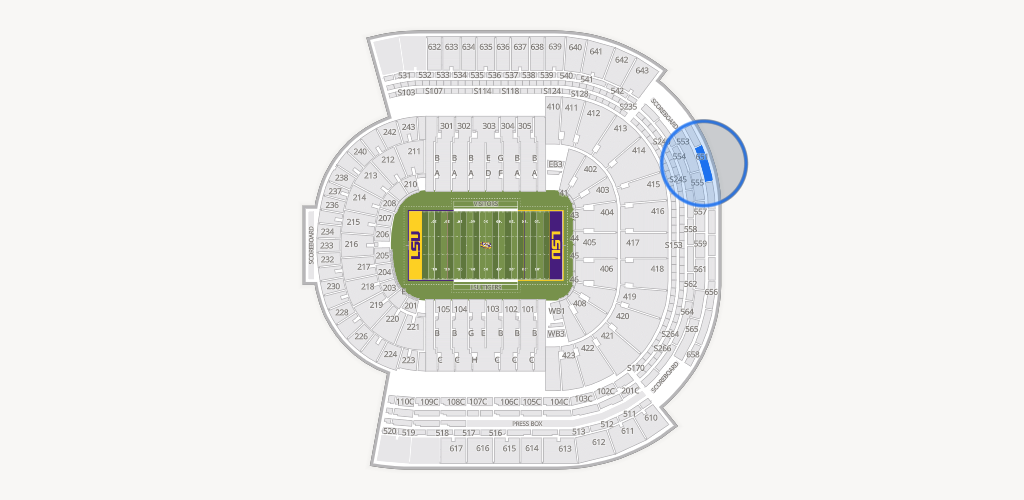 Tiger Stadium Seating Chart