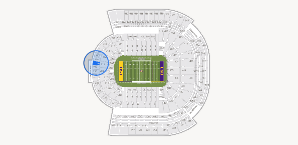 Tiger Stadium Seating Chart