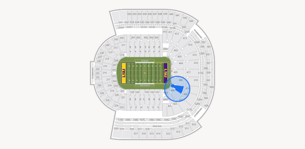 Tiger Stadium Seating Chart
