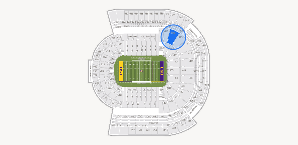 Tiger Stadium Seating Chart
