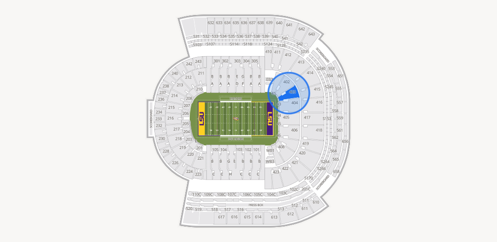 Tiger Stadium Seating Chart