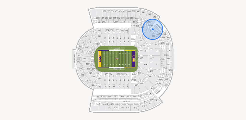 Tiger Stadium Seating Chart