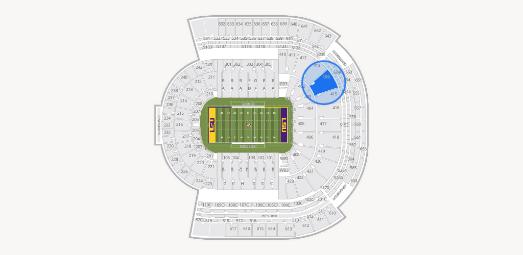 Tiger Stadium Seating Chart