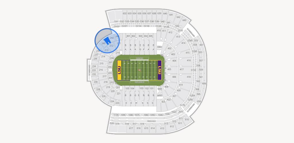 Tiger Stadium Seating Chart