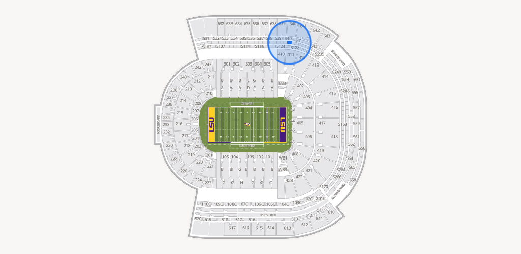 Tiger Stadium Seating Chart