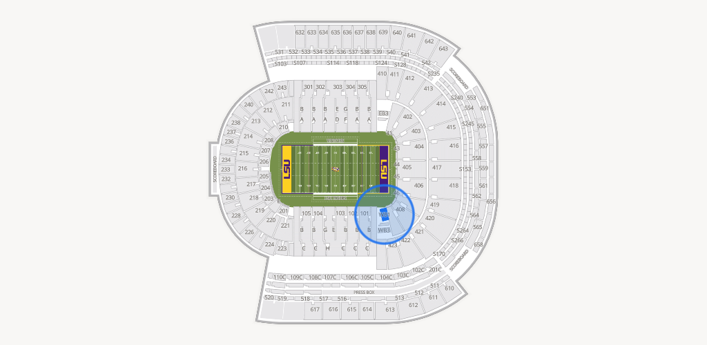 Tiger Stadium Seating Chart