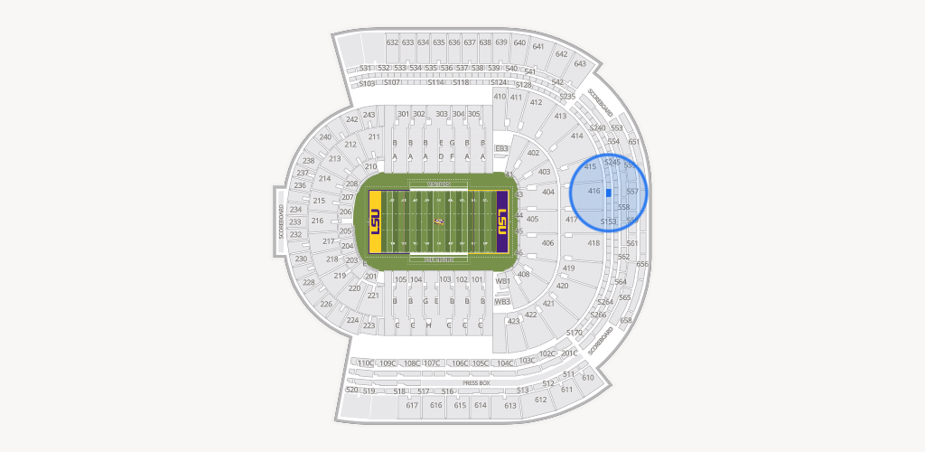 Tiger Stadium Seating Chart