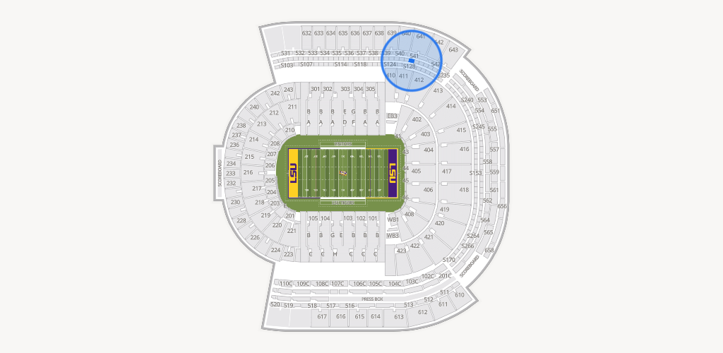 Tiger Stadium Seating Chart