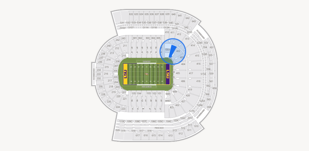Tiger Stadium Seating Chart
