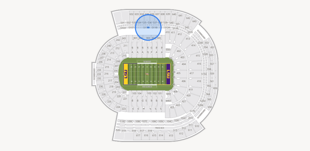 Tiger Stadium Seating Chart