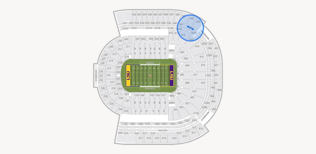 Tiger Stadium Seating Chart