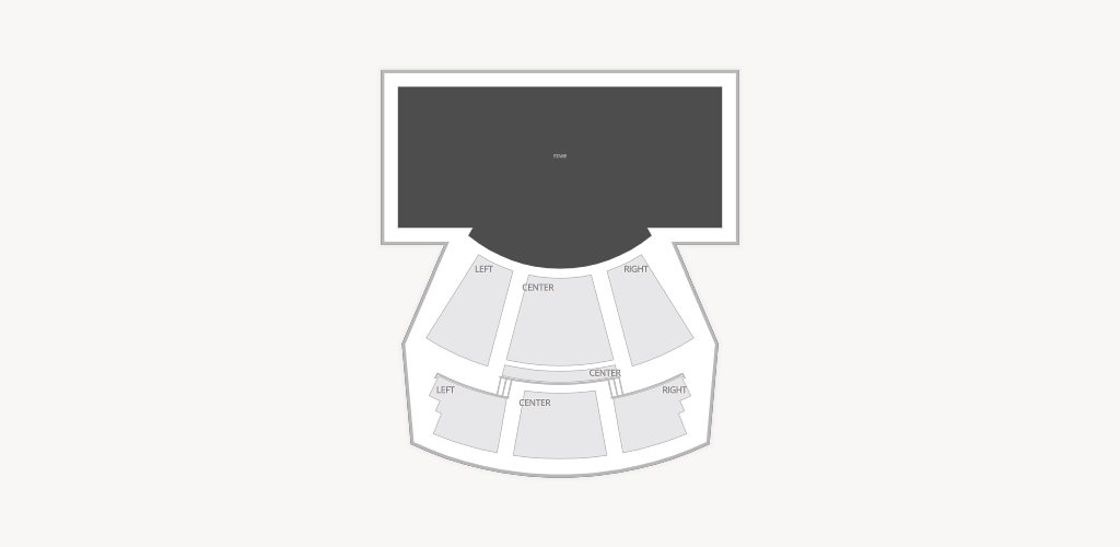 Topfer Theatre at ZACH Theatre Seating Chart