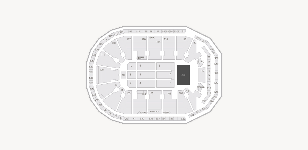 Total Mortgage Arena Seating Chart