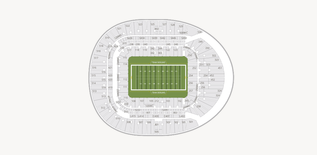 Tottenham Hotspur New Stadium Seating Chart