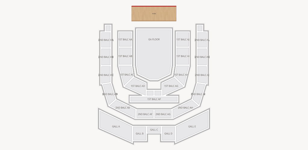 Township Auditorium Seating Chart