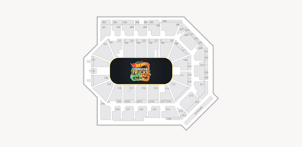 Toyota Arena - Ontario Seating Chart