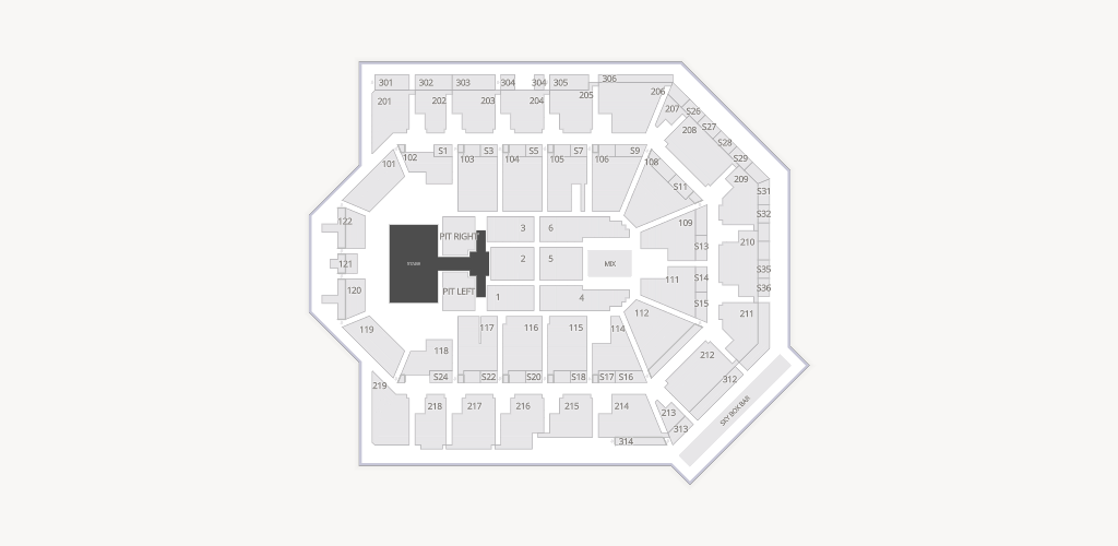 Toyota Arena - Ontario Seating Chart