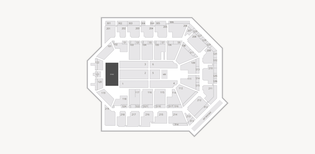 Toyota Arena - Ontario Seating Chart