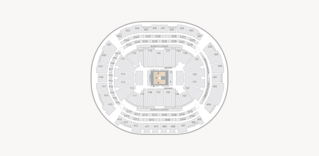 Toyota Center Seating Chart