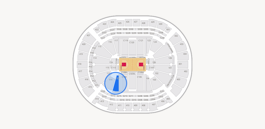 Toyota Center Seating Chart