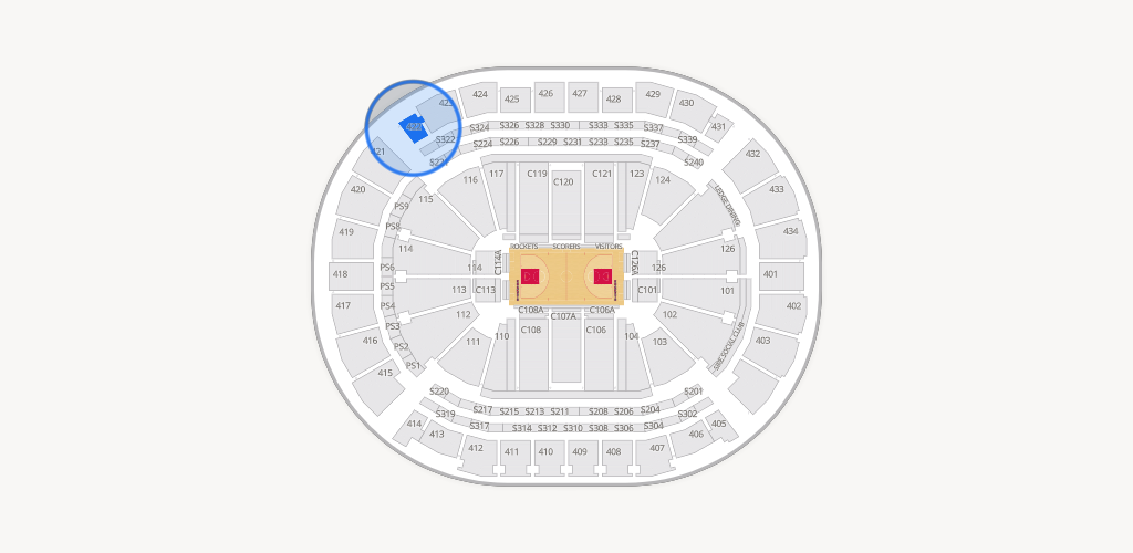 Toyota Center Seating Chart