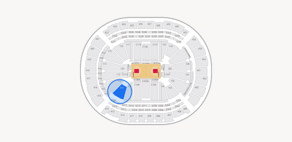 Toyota Center Seating Chart