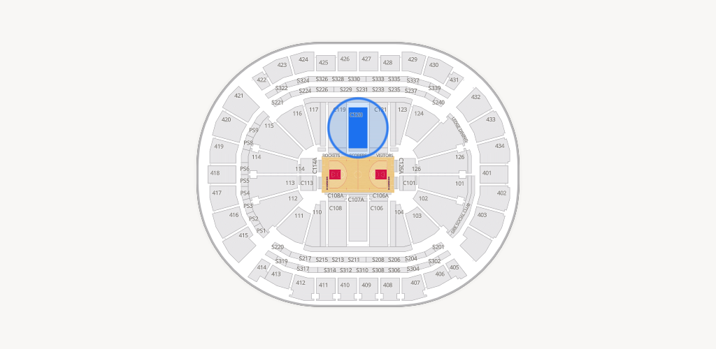 Toyota Center Seating Chart