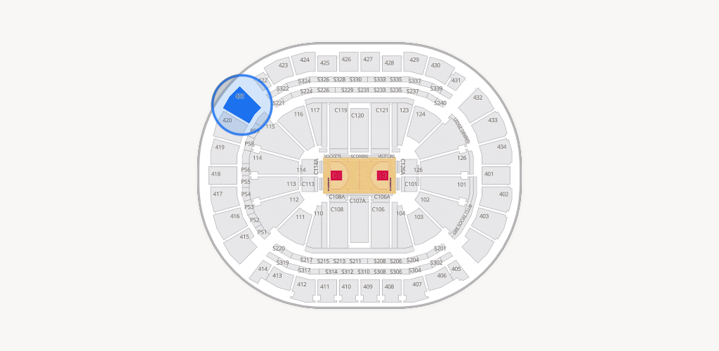 Toyota Center Seating Chart