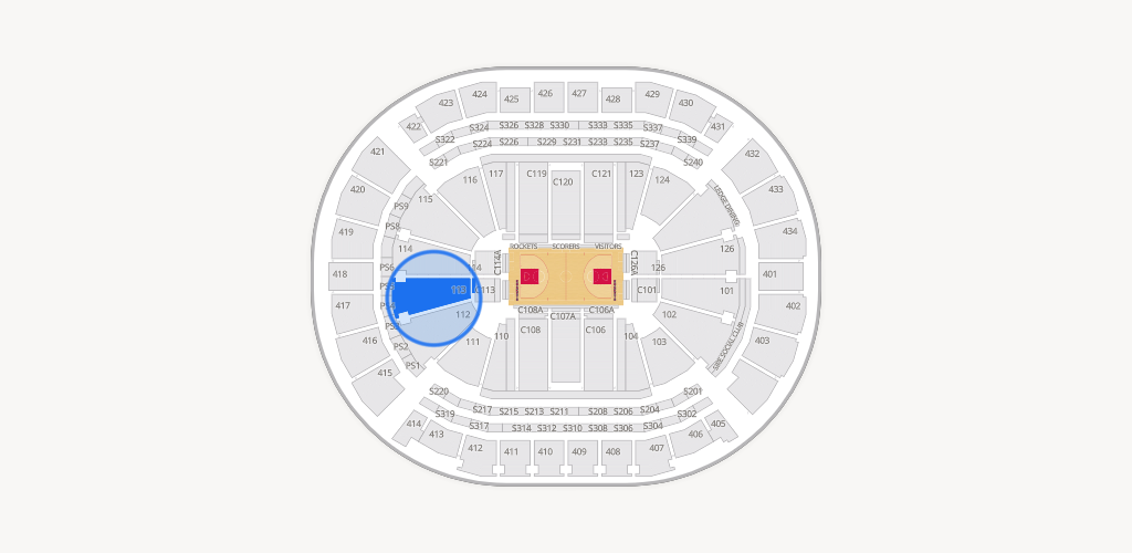 Toyota Center Seating Chart