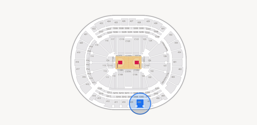 Toyota Center Seating Chart