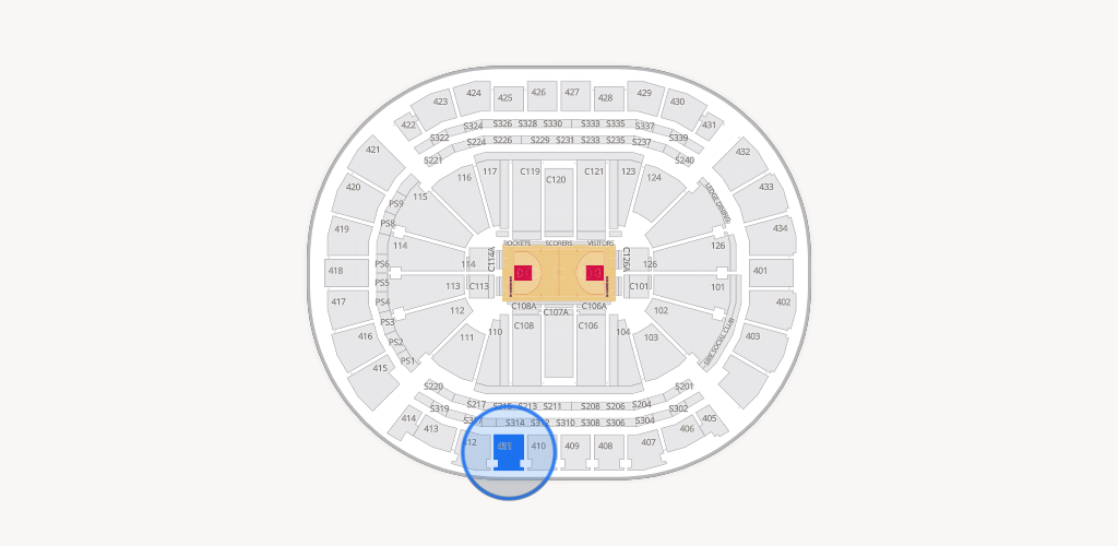 Toyota Center Seating Chart